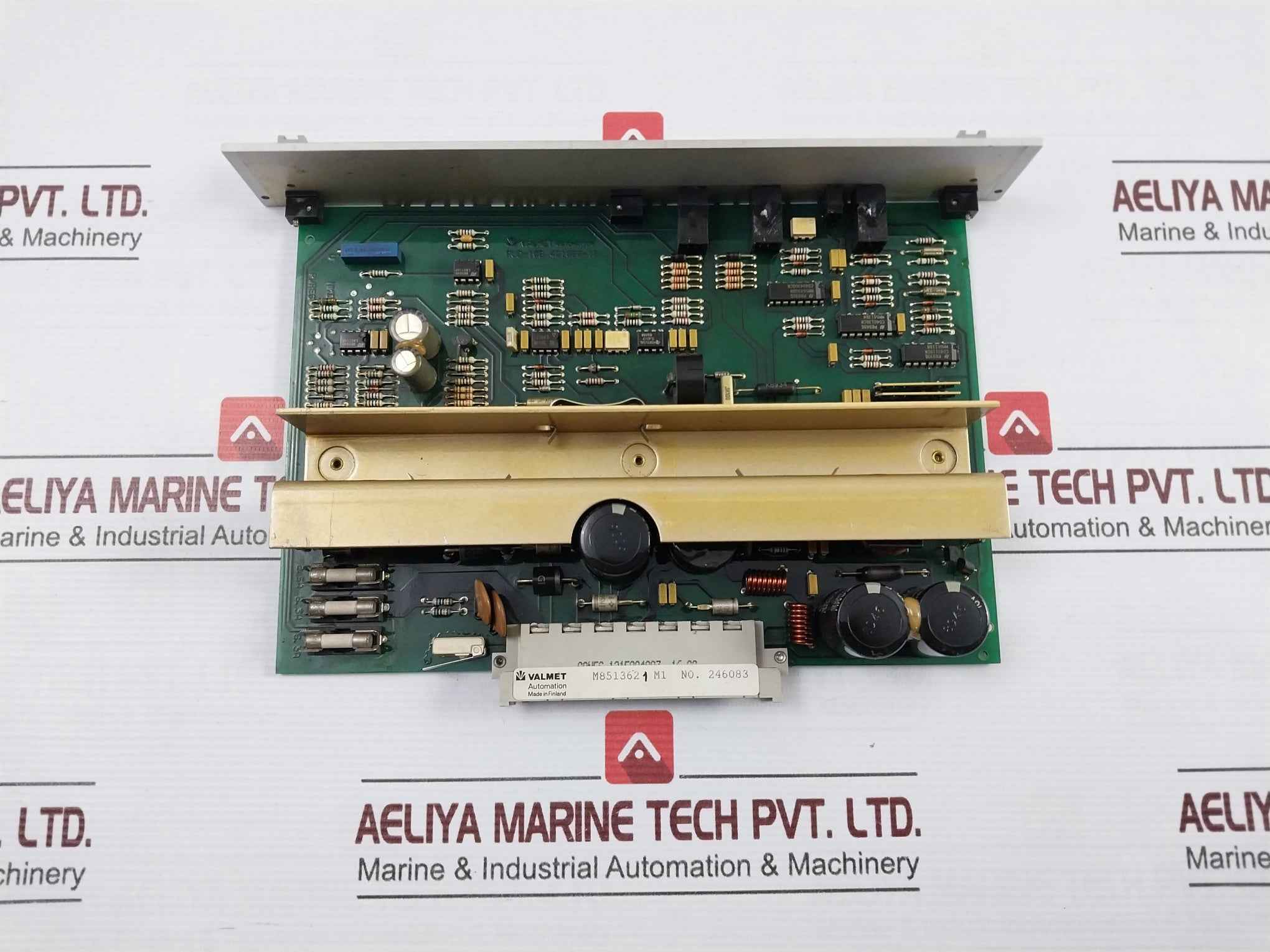 Valmet Pud 10 B Automation Control System Rack M8513621 M1 M8510061 M2 +24V/-24V