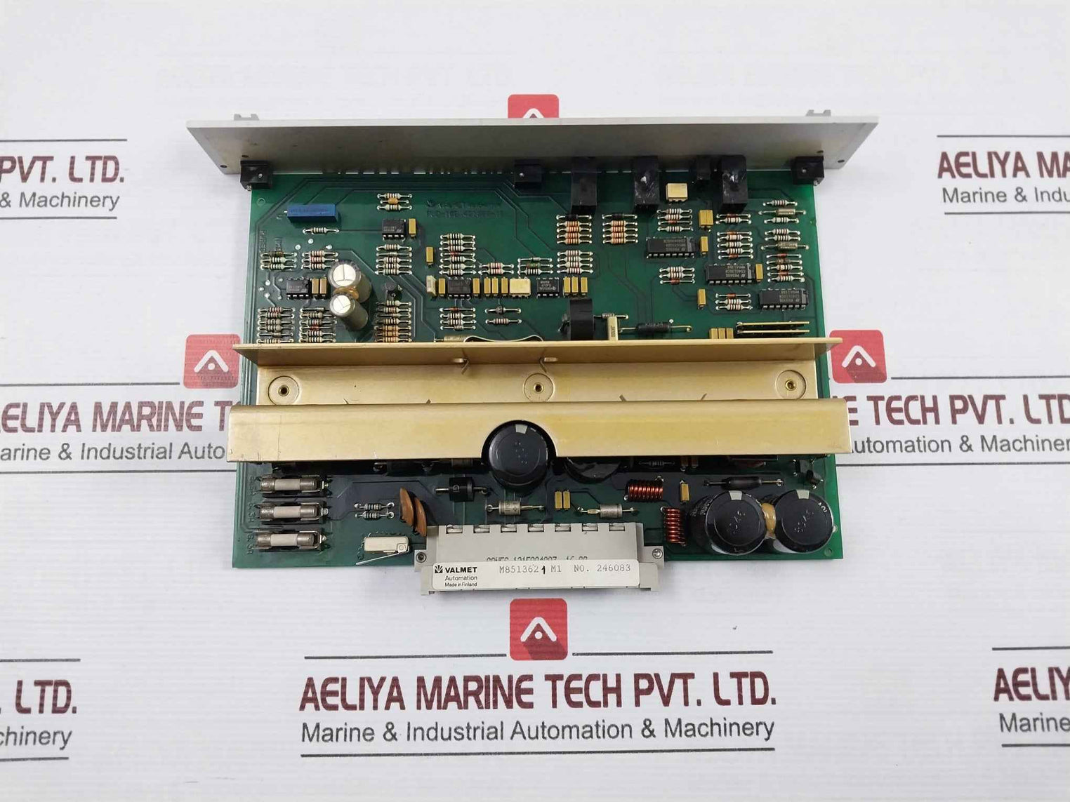 Valmet Pud 10 B Automation Control System Rack M8513621 M1 M8510061 M2 +24V/-24V