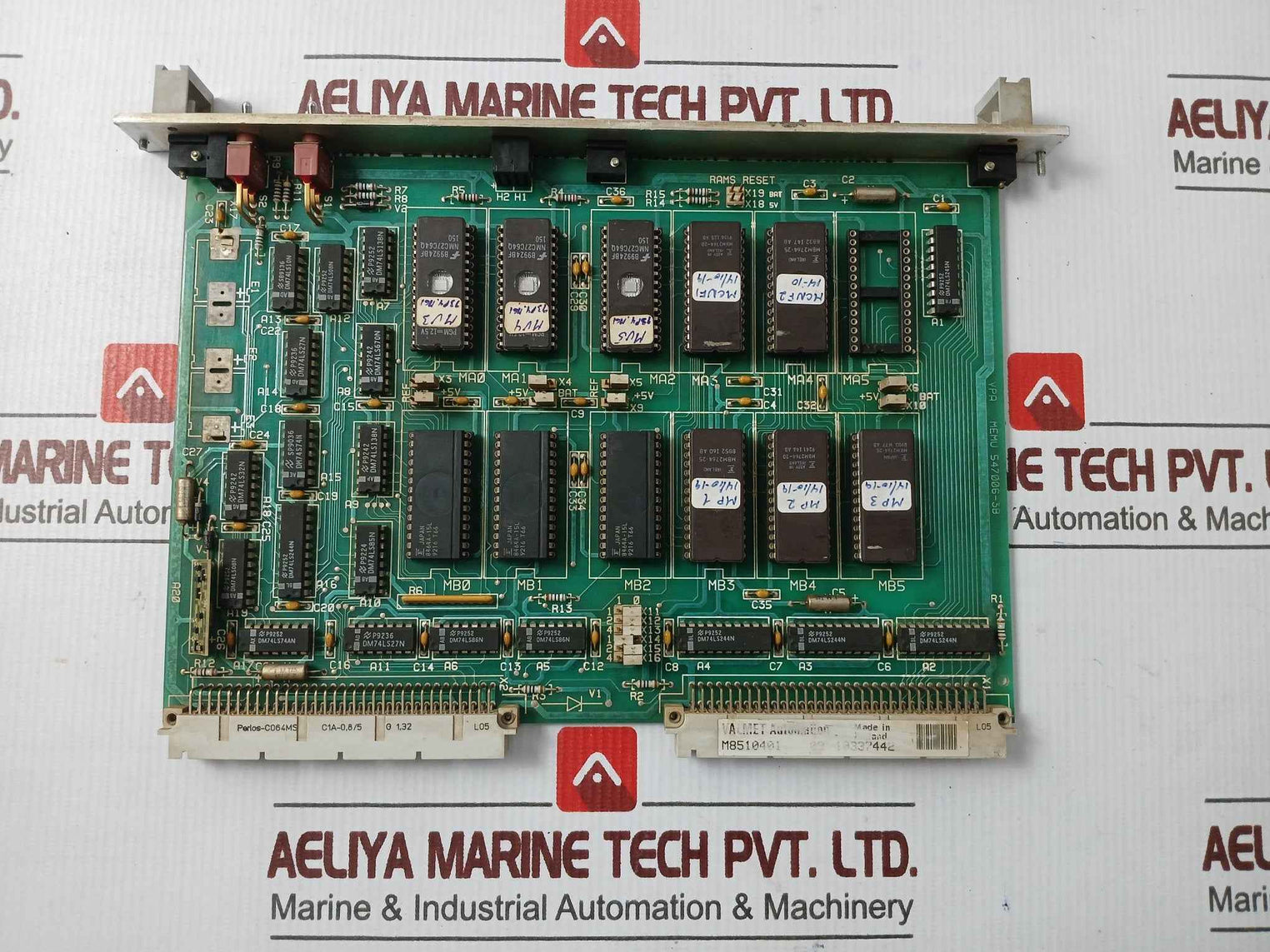 Valmet Pud 10 B Cpu Scu Rack Mount Panel 421822-1B,547070-3B,542844-7B,547006-3B