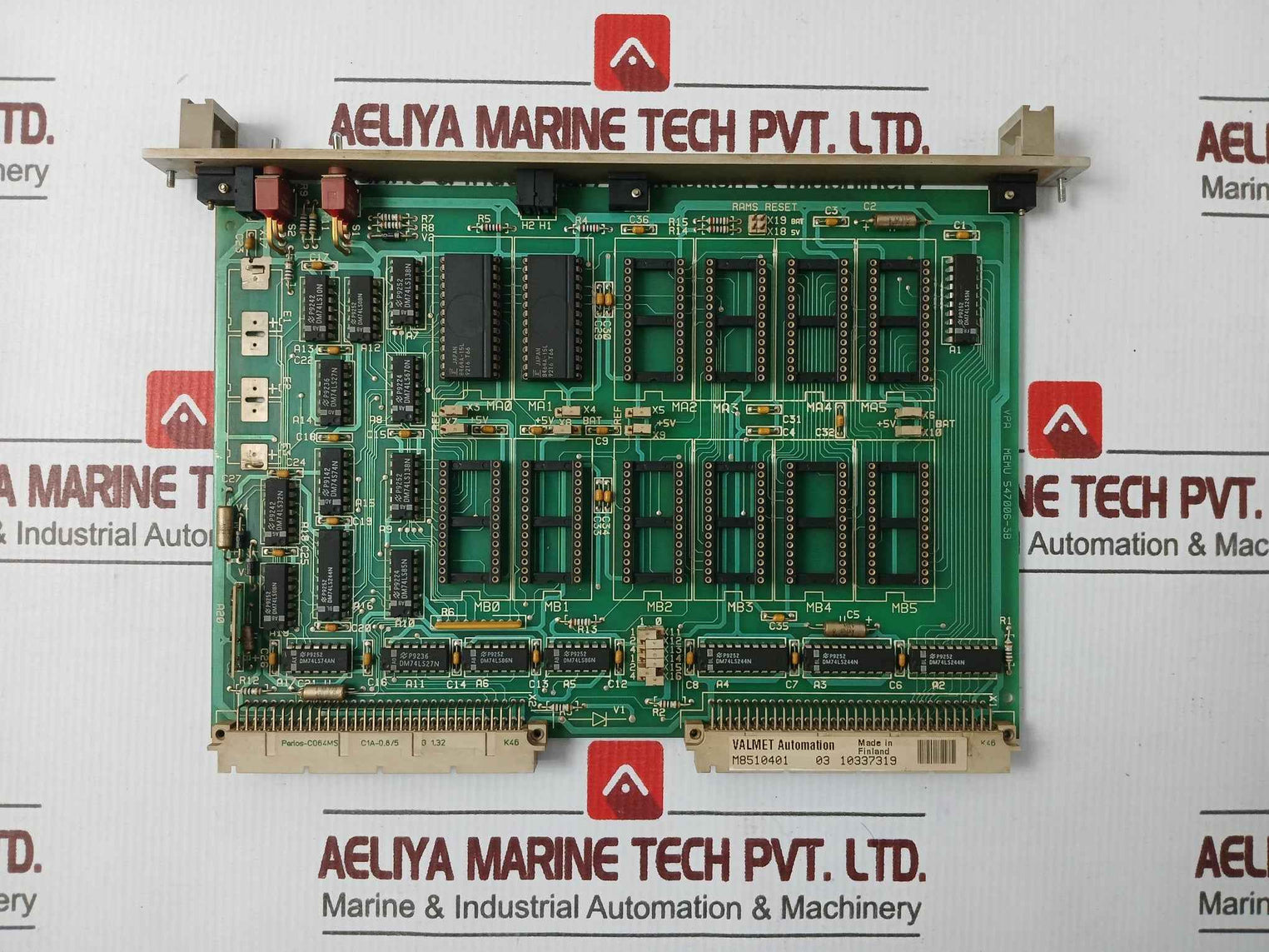 Valmet Pud 10 B Cpu Scu Rack Mount Panel 421822-1B,547070-3B,542844-7B,547006-3B