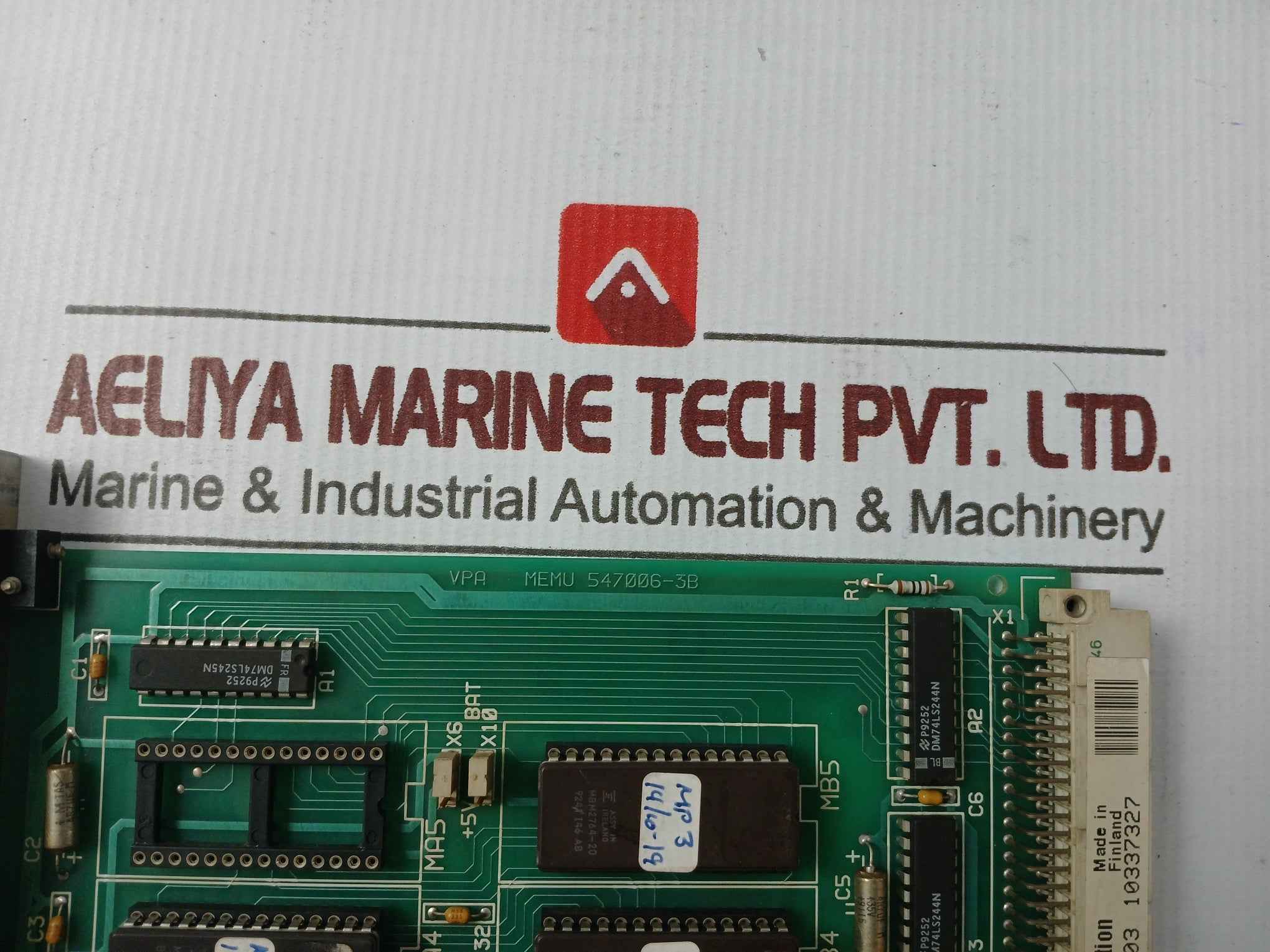 Valmet Pud 10 B Cpu Scu Rack Mount Panel 421822-1B,547070-3B,542844-7B,547006-3B