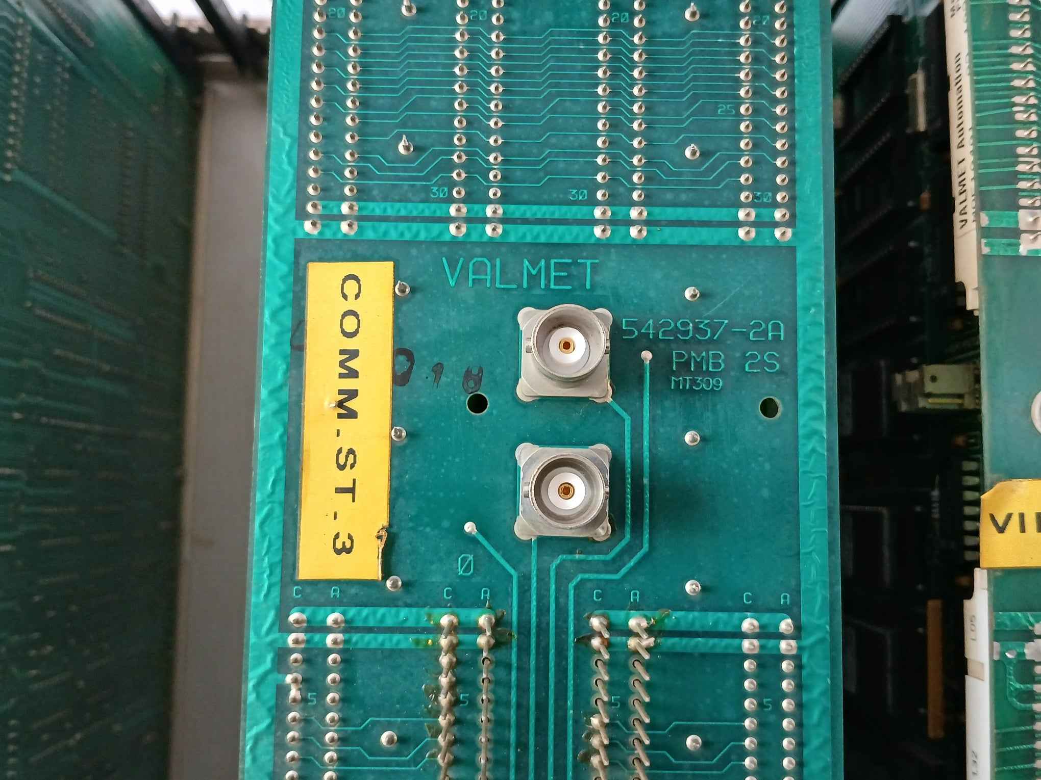 Valmet Pud 10 B Cpu Scu Rack Mount Panel 421822-1B,547070-3B,542844-7B,547006-3B