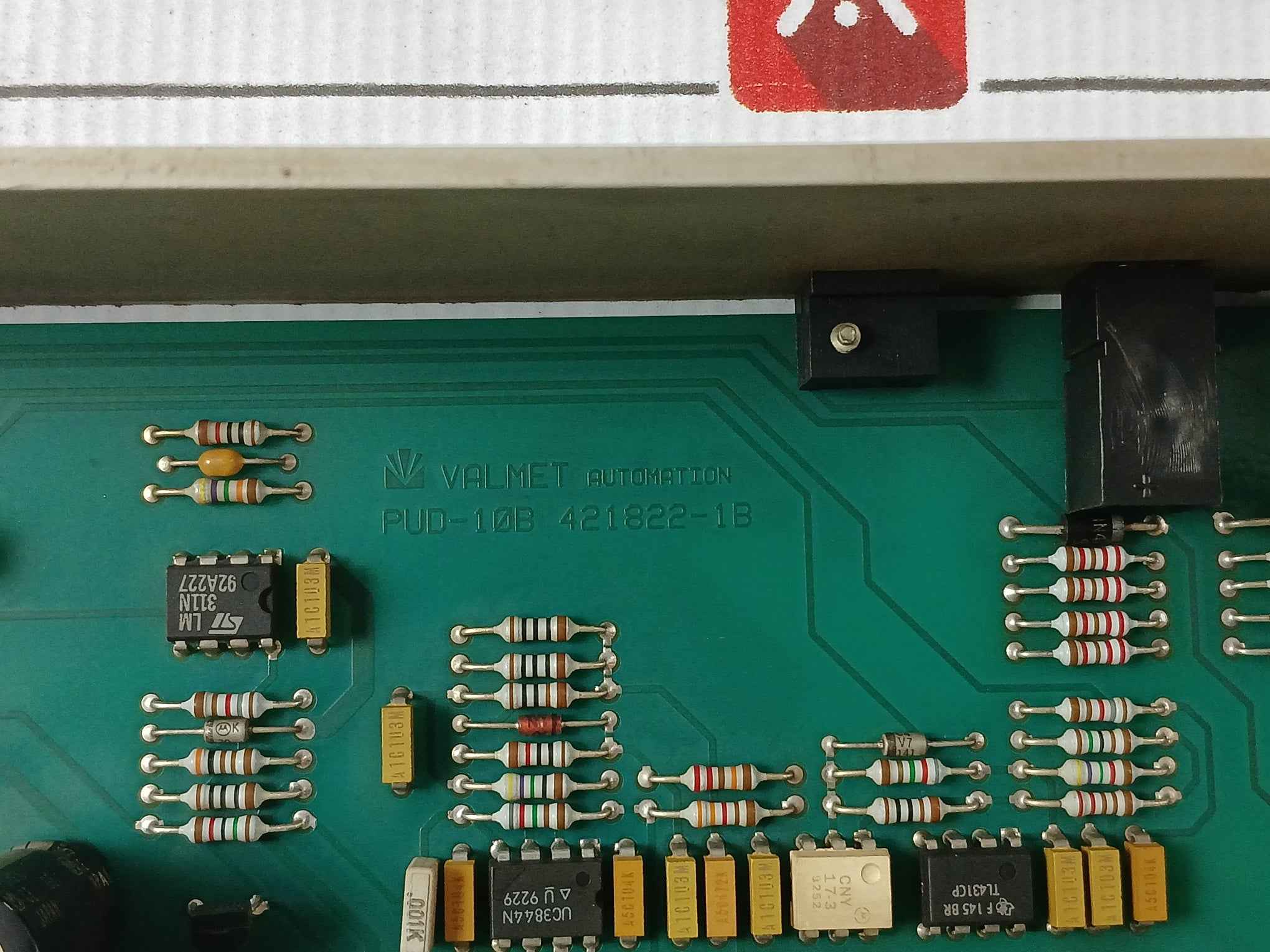 Valmet Pud 10 B Cpu Scu Rack Mount Panel 421822-1B,547070-3B,542844-7B,547006-3B