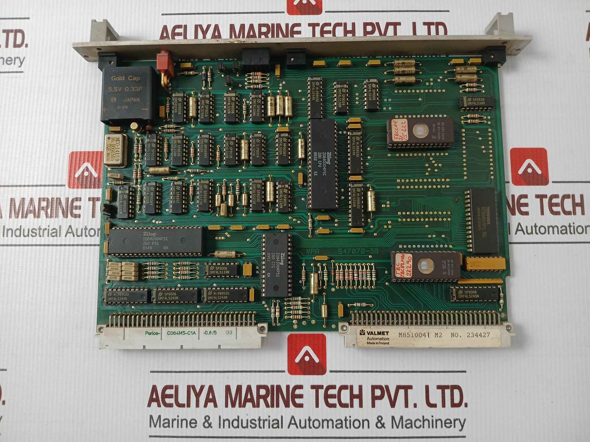 Valmet Pud 10 B Power Supply Pcb Rack Module M8513621 M1