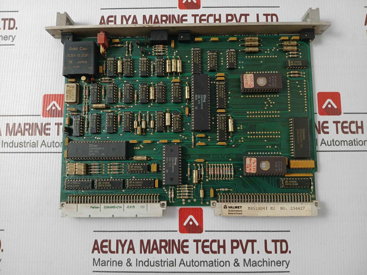 Valmet Pud 10 B Power Supply Pcb Rack Module M8513621 M1