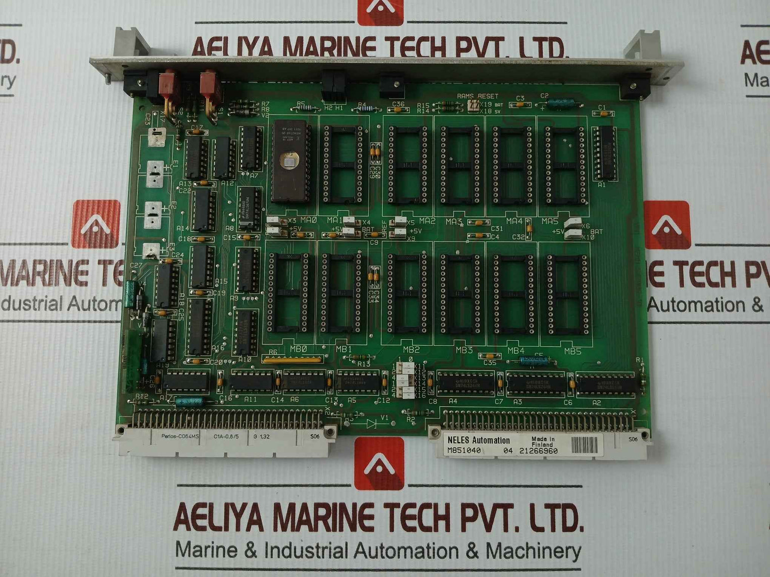 Valmet Pud 10 B Power Supply Pcb Rack Module M8513621 M1