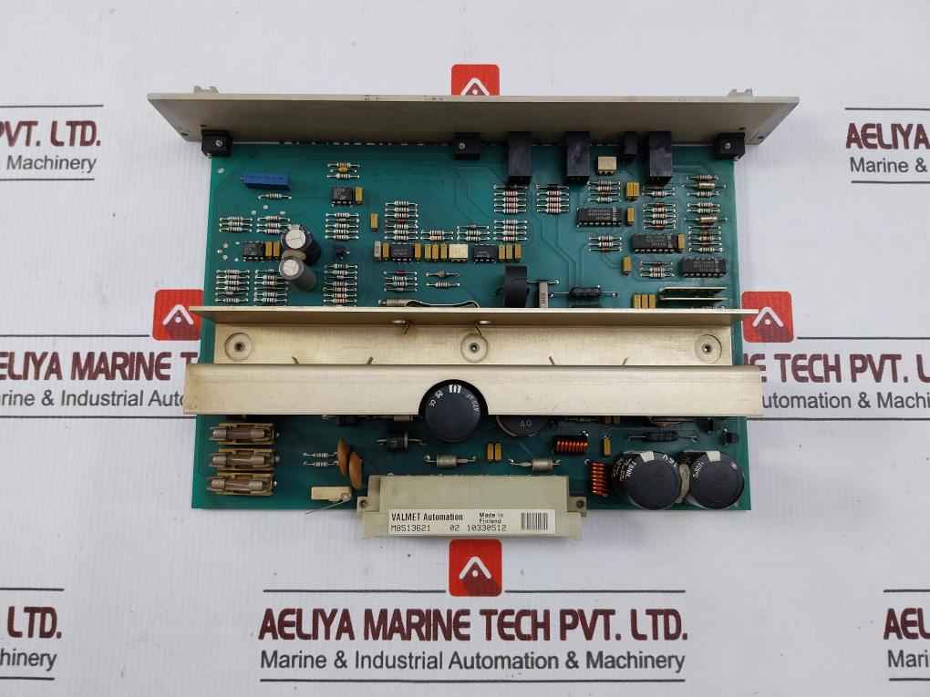 Valmet Pud 10 B Process Automation Rack W/Cpu Scu Module M8513621 02 M8510061 09