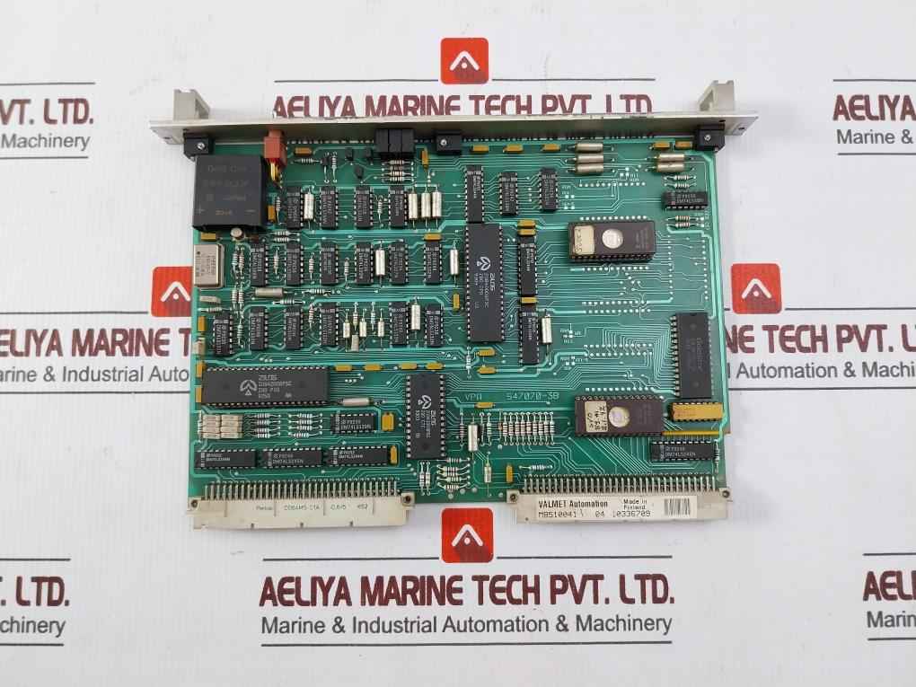 Valmet Pud 10 B Process Automation Rack W/Cpu Scu Module M8513621 02 M8510061 09