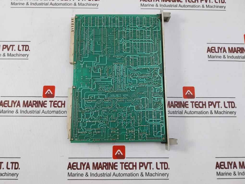 Valmet Pud 10 B Process Automation Rack W/Cpu Scu Module M8513621 02 M8510061 09