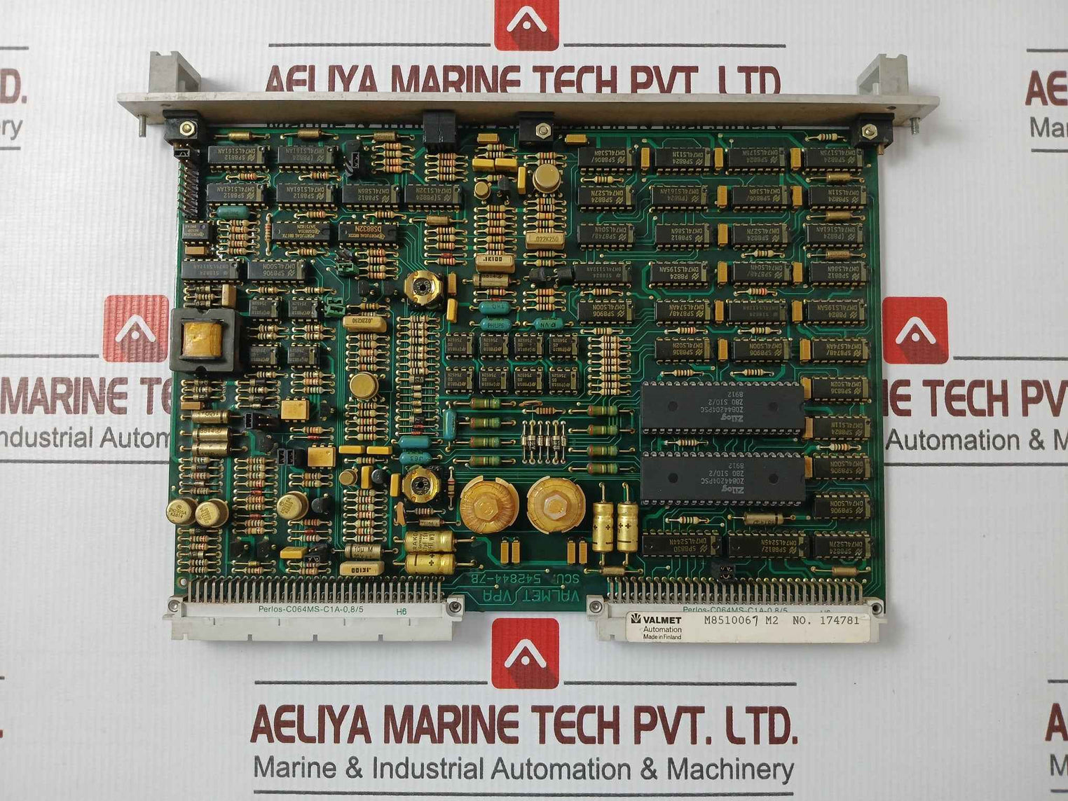 Valmet Pud 10 B Scu Cpu Rack Module M851362 M1 M8510061 M2 M8510041 M2 Pmb 2R