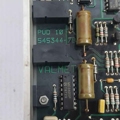 Valmet Pud 10 Power Supply Pcb Module 545344-7B M8513611 M1