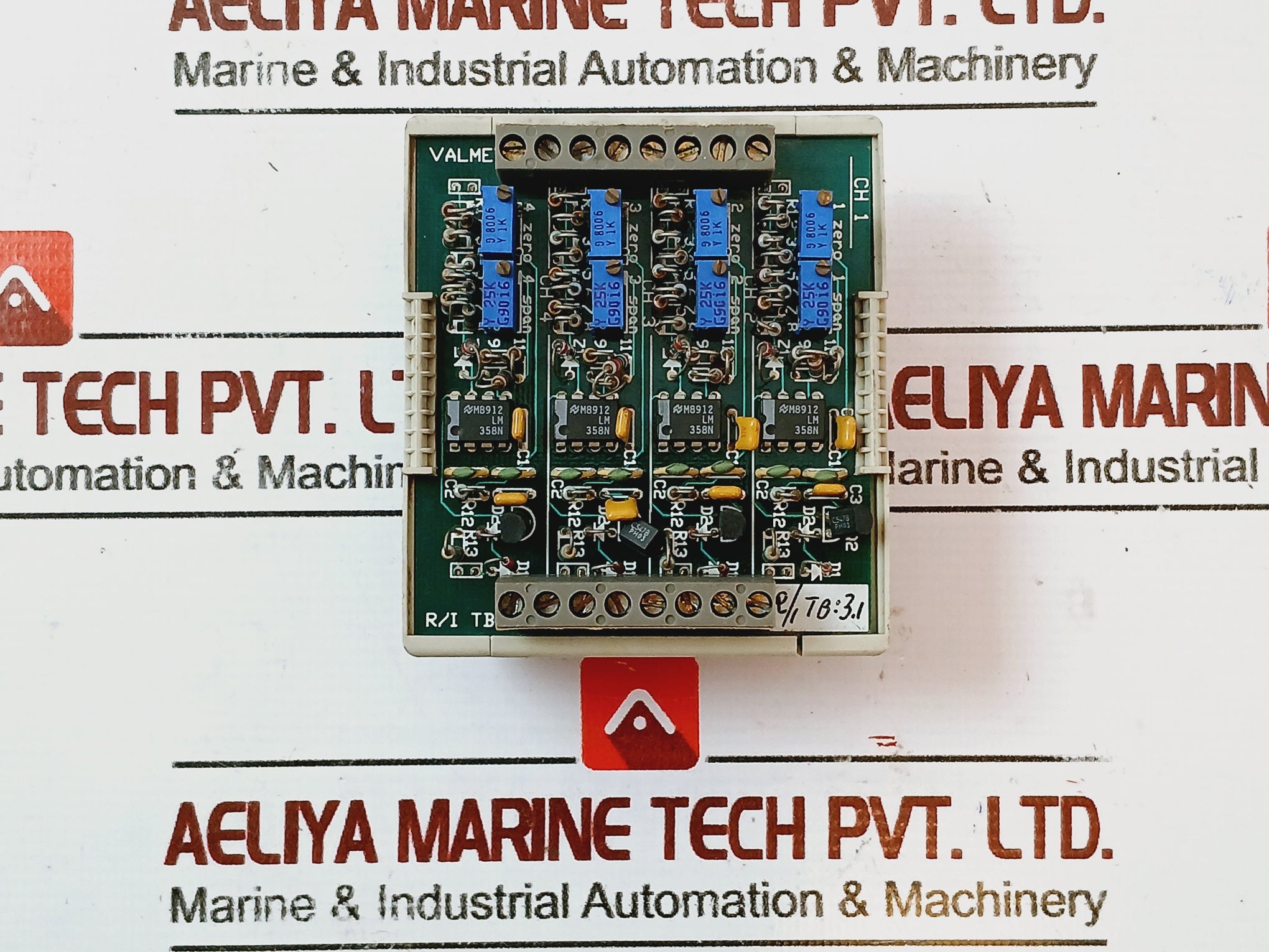 Valmet R/I-tb Plc Controller Transmitter Wieland Bamberg Web 1002