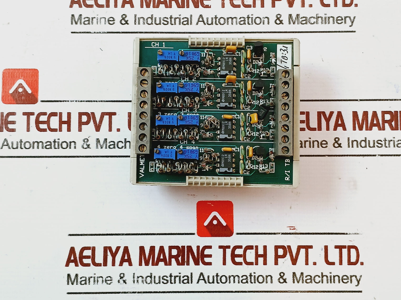 Valmet R/I-tb Plc Controller Transmitter Wieland Bamberg Web 1002
