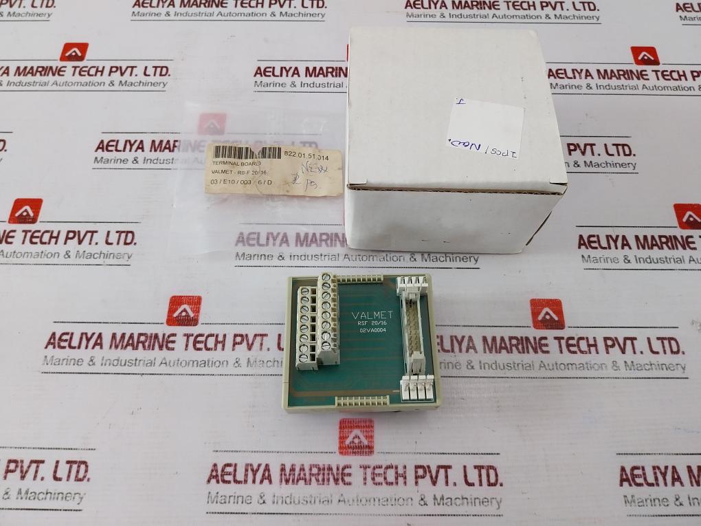 Valmet Rsf 20/16 Pcb Terminal Board 02Va0004