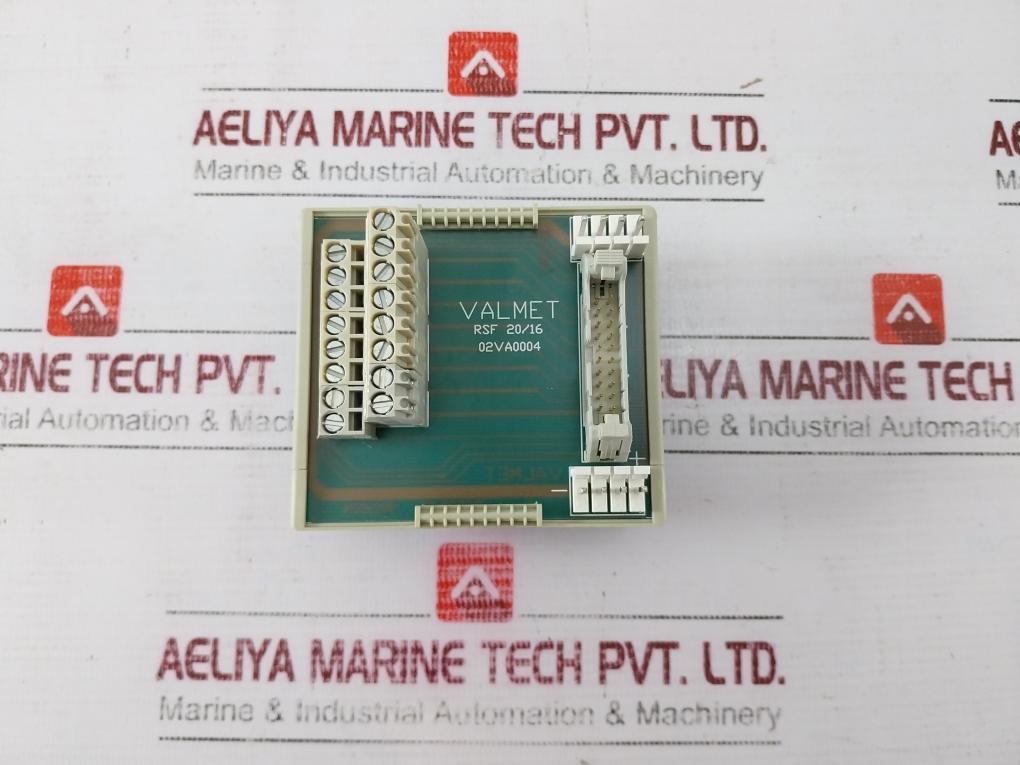 Valmet Rsf 20/16 Pcb Terminal Board 02Va0004
