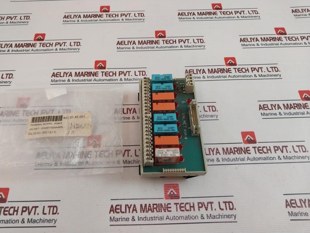 Rsm Module Valmet Rsm-8 Relay Module – Aeliya Marine Tech