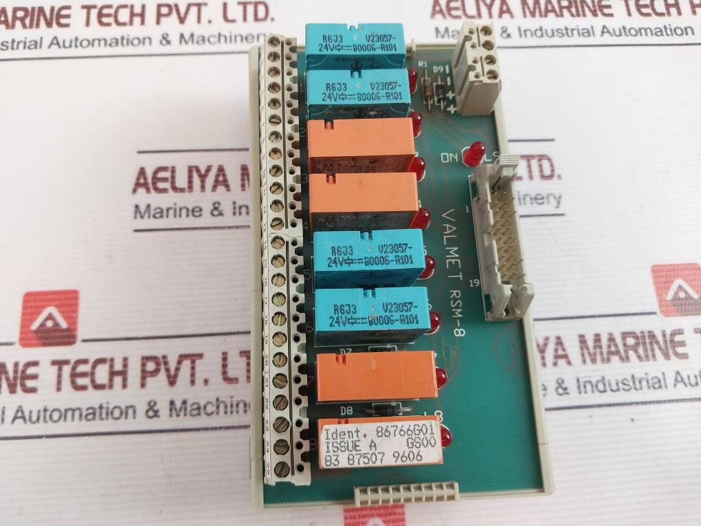Rsm Module Valmet Rsm-8 Relay Module – Aeliya Marine Tech