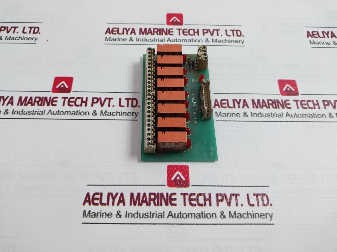 Valmet Rsm-8 Relay Module Used