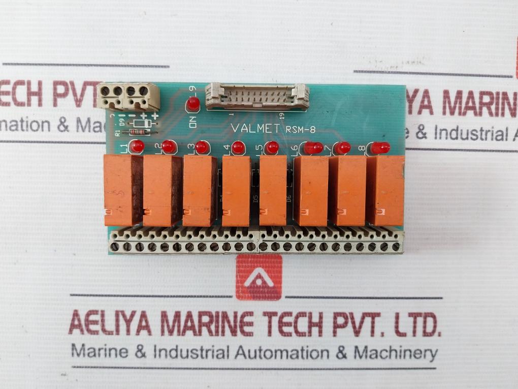 Valmet Rsm-8 Terminal Module Used