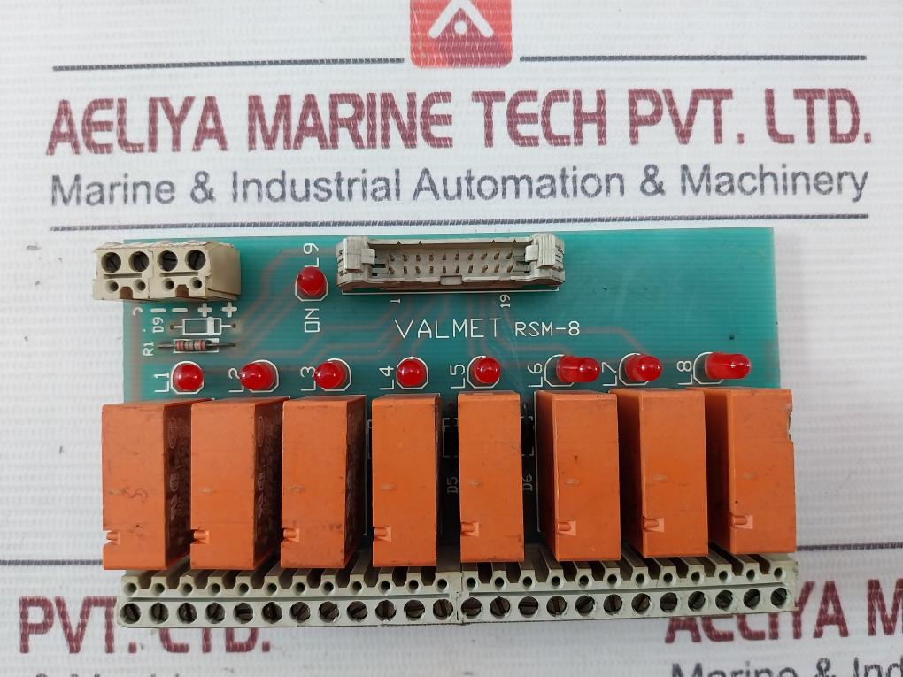Valmet Rsm-8 Terminal Module Used