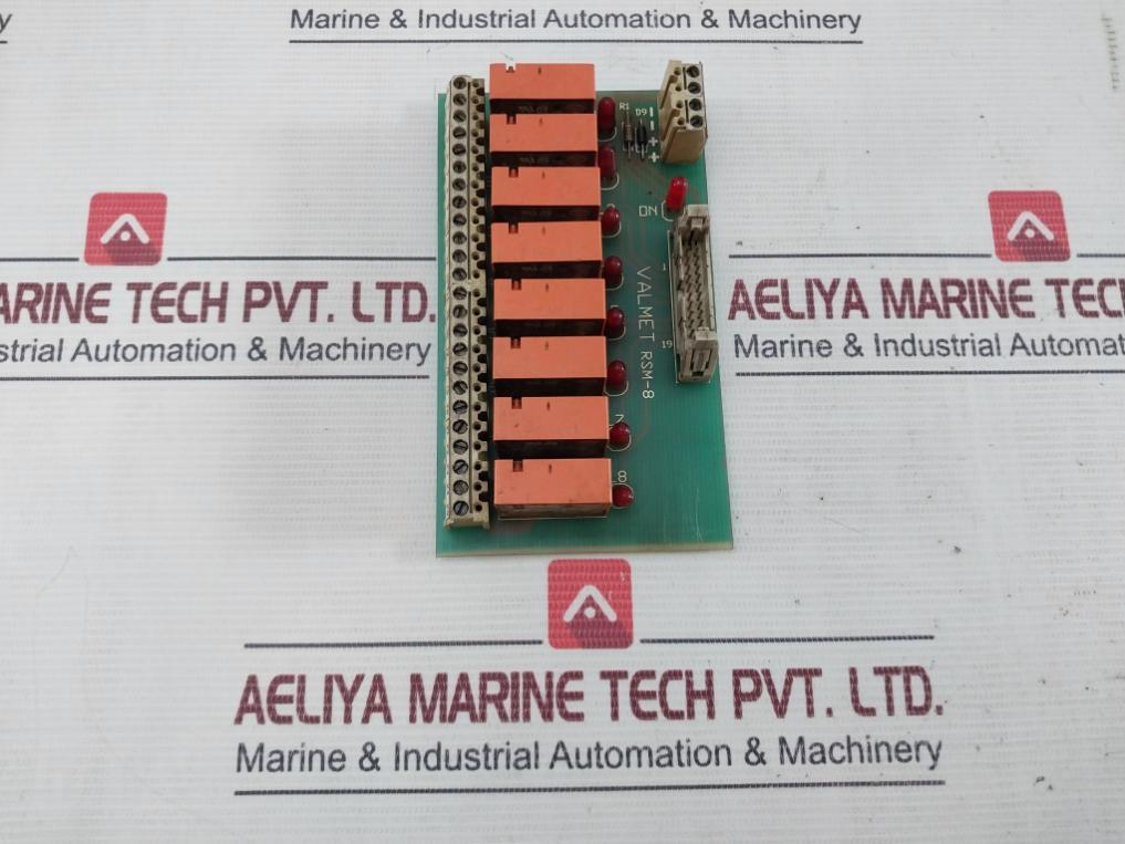 Valmet Rsm-8 Terminal Module 10A 250Vac