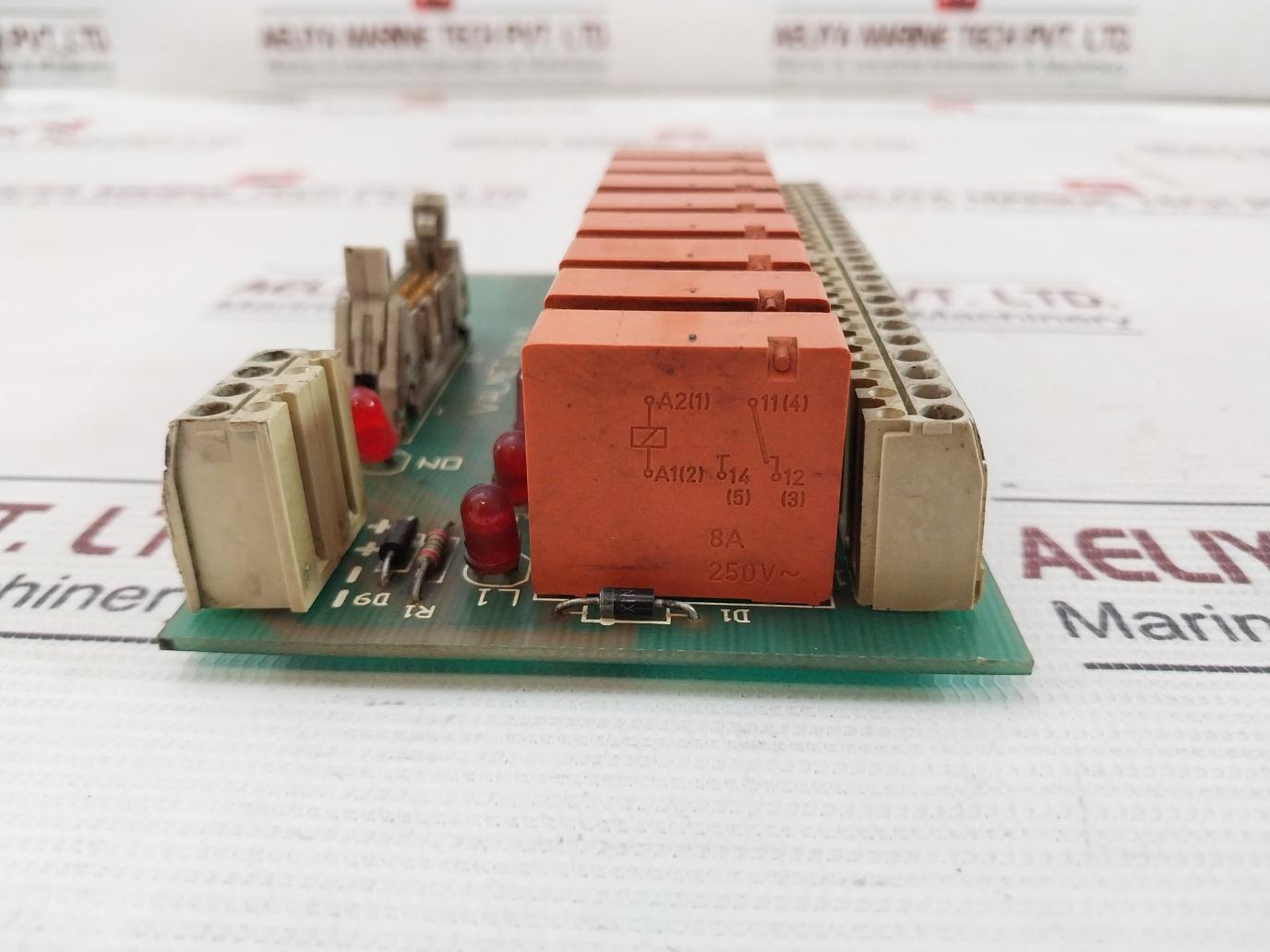 Valmet Rsm-8 Terminal Module 10A 250Vac