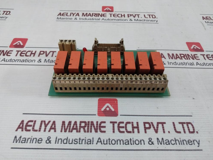 Valmet Rsm-8 Terminal Module 10A 250Vac