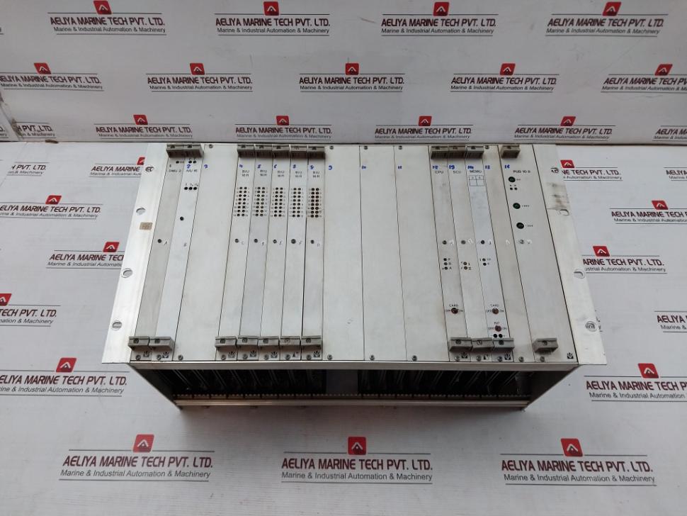 Valmet Vpa 542821-5A Process Automation Rack With Cpu Scu Memu Pud-10B