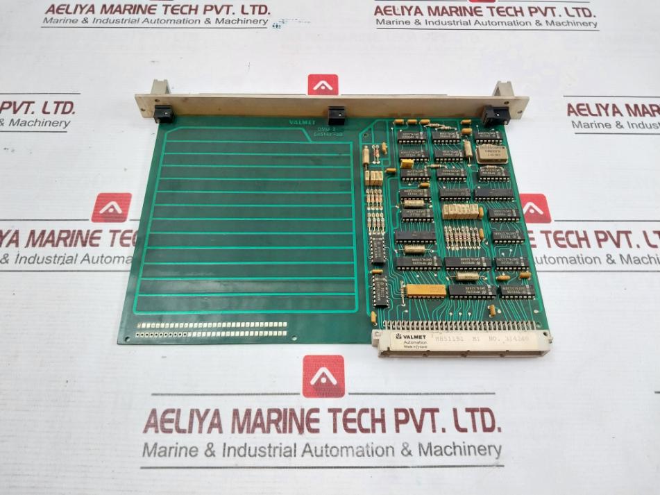 Valmet Vpa 542821-5A Process Automation Rack With Cpu Scu Memu Pud-10B