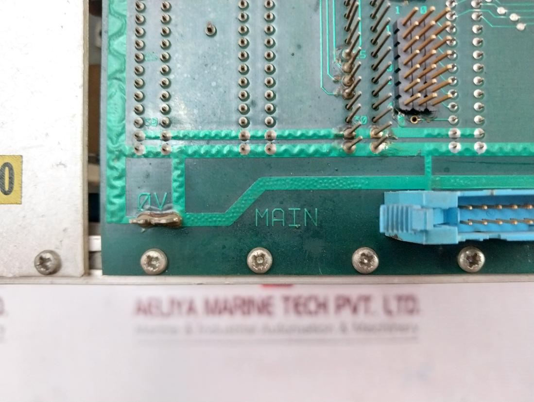 Valmet Vpa 542821-5A Process Automation Rack With Cpu Scu Memu Pud-10B