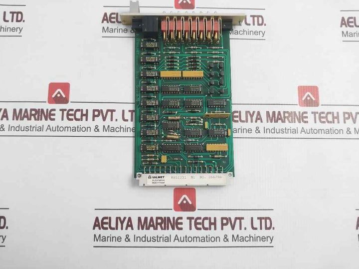 Valmet Automation M851121 M2 Rack-mount Slot Cross Connect Panel M8511211 M2