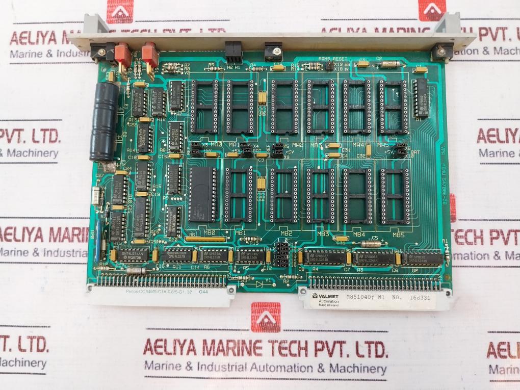 Valmet M851040/M8510401 Memory Board 547006-3A
