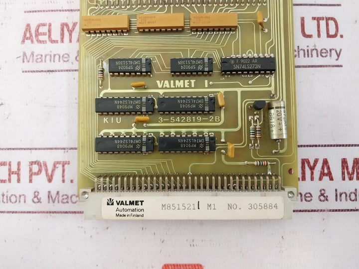 Valmet M851121 M2 Module Rack 542832-2A 542836-6A 542836-6B Mt306 Mt935
