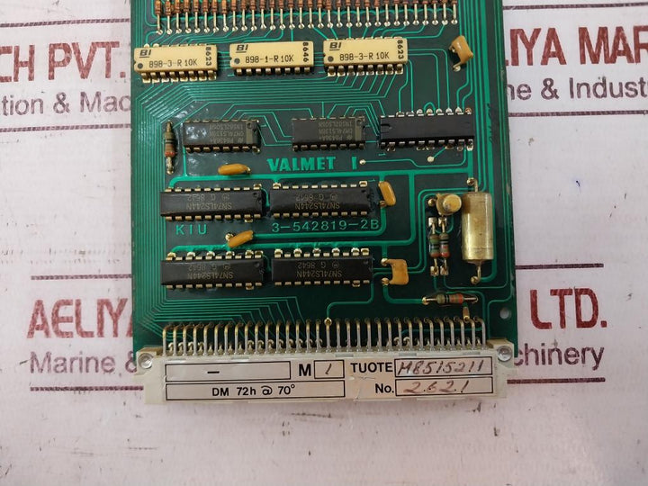 Valmet M851121 M2 Module Rack 542832-2A 542836-6A 542836-6B Mt306 Mt935