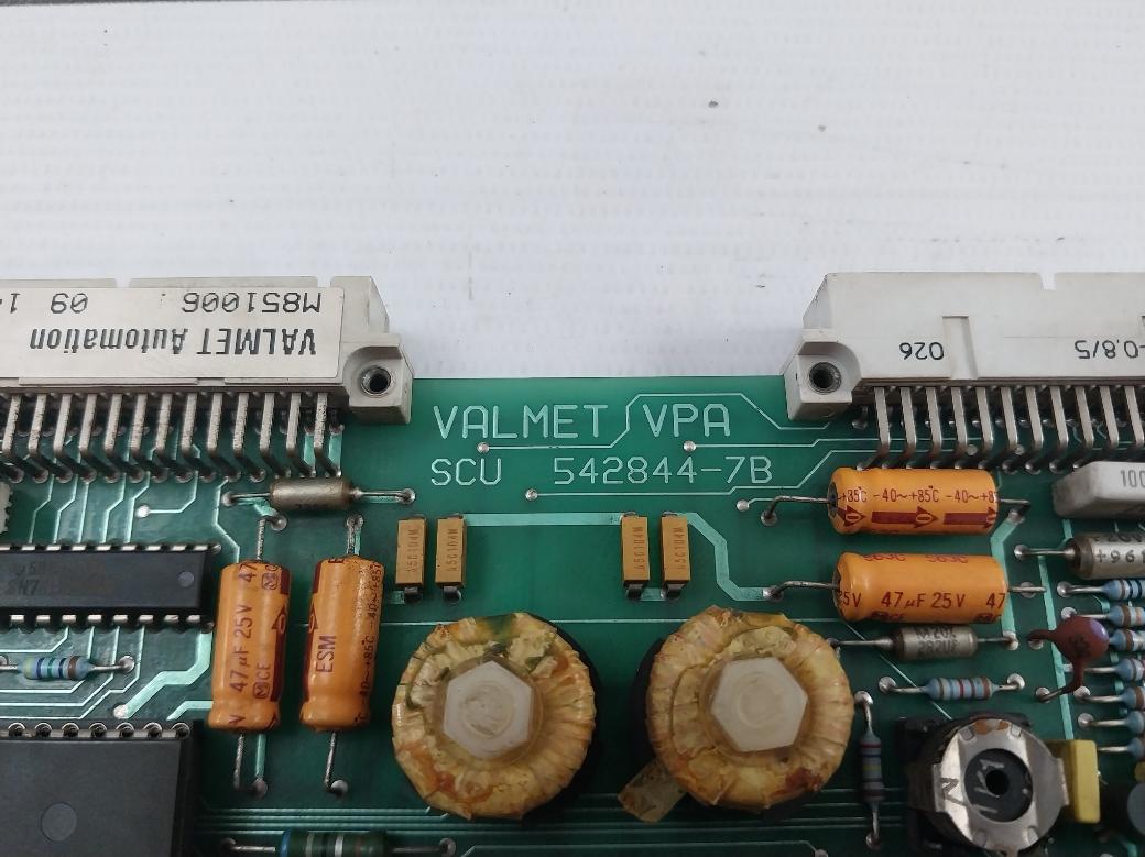 Valmet Pud 10B Automation Control Rack With Cpu Scu Memu Modules