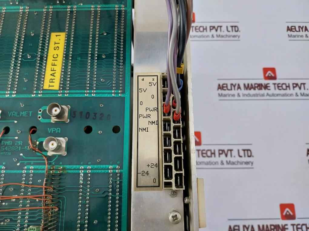 Valmet Pud 10 B Process Automation Rack W/Cpu Scu Module M8513621 02 M8510061 09
