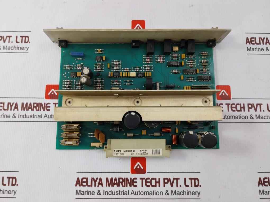 Valmet Pud 10 B Process Automation Rack W/Cpu Scu Module M8513621 02 M8510061 09