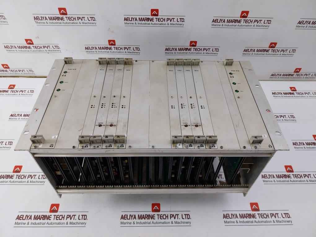 Valmet Pud 10 B Process Automation Rack W/Cpu Scu Module M8513621 02 ...