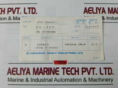 Valqua 1500 Gasket 97Vf1250-sd Ua-400