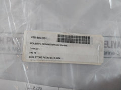 Valqua 6501 Non-asbestos Gasket For Boiler Fg Non-return Valve G3-d7347