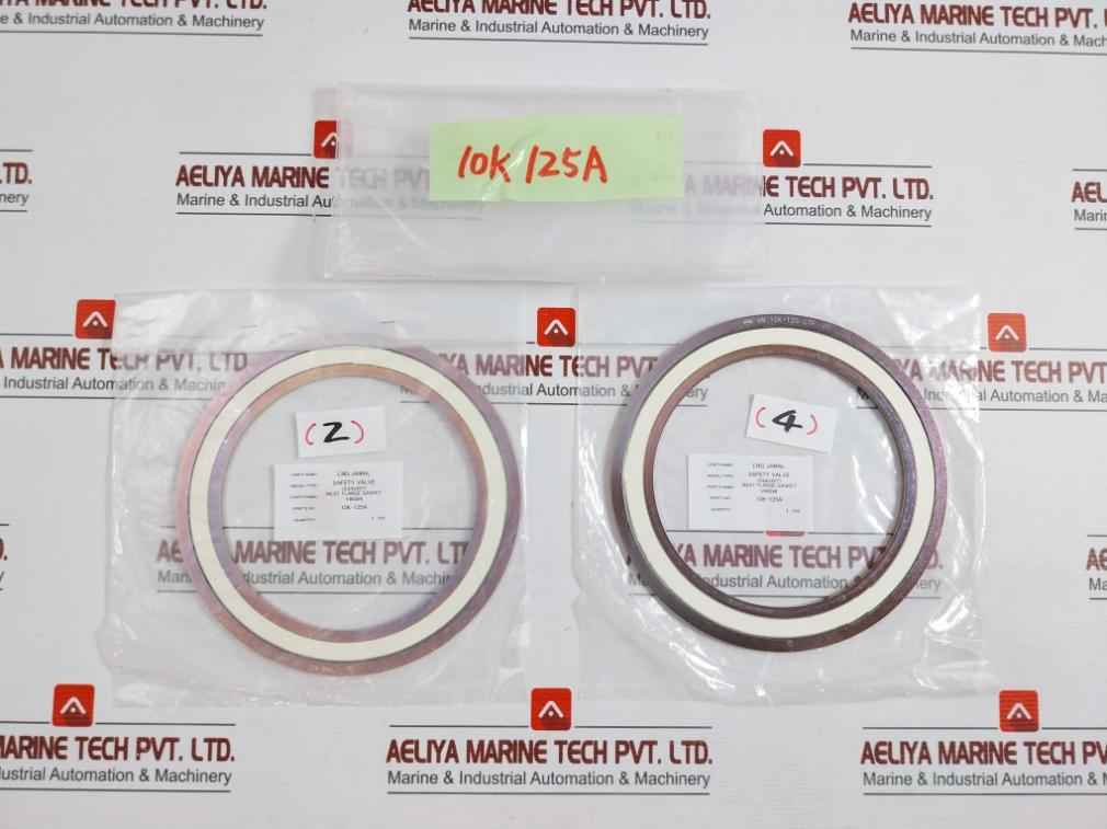 Valqua 8596 Inlet Flange Gasket 10K-125A