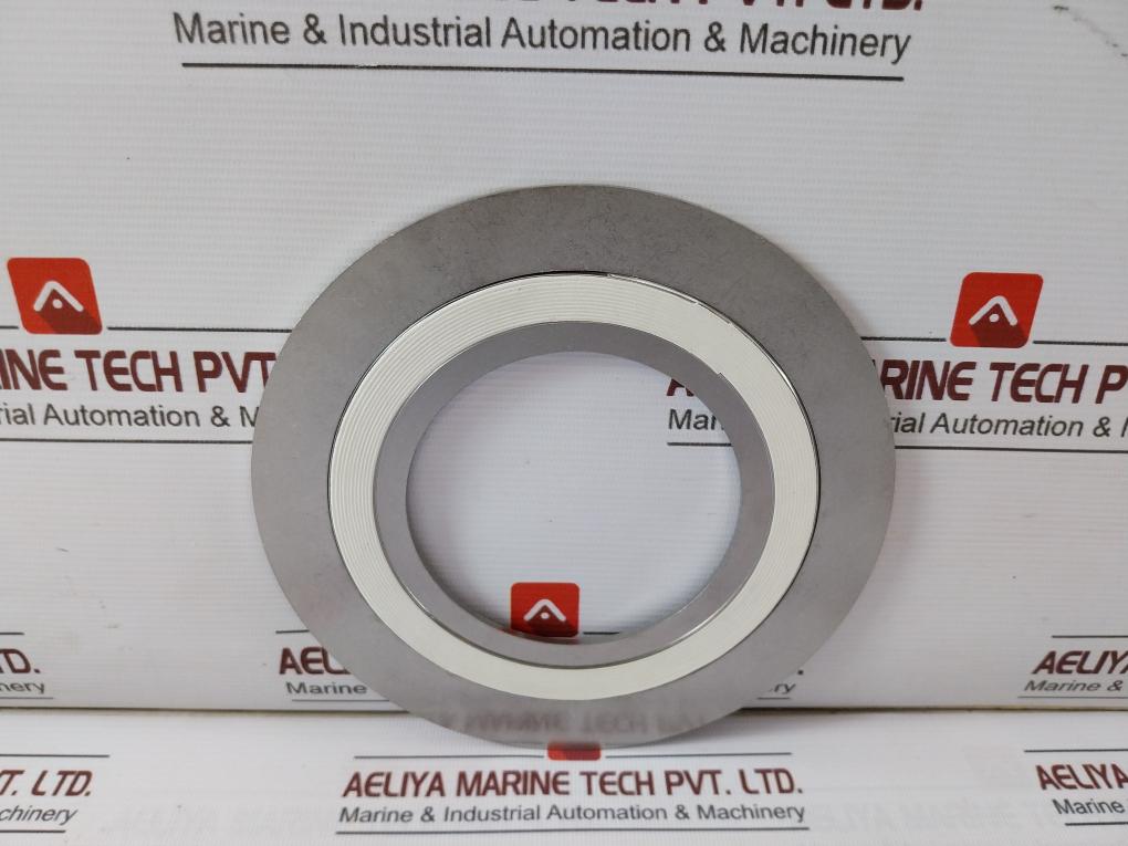 VALQUA 8596V Spiral Wound Gasket With Inner and Outer Ring 125-000-01C