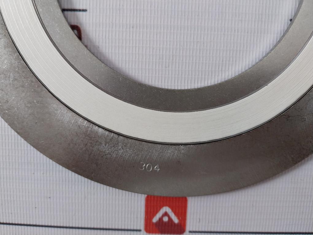 VALQUA 8596V Spiral Wound Gasket With Inner and Outer Ring 125-000-01C