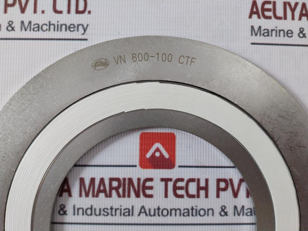 Valqua 8596V Spiral Wound Gasket With Inner And Outer Ring 125-000-01C