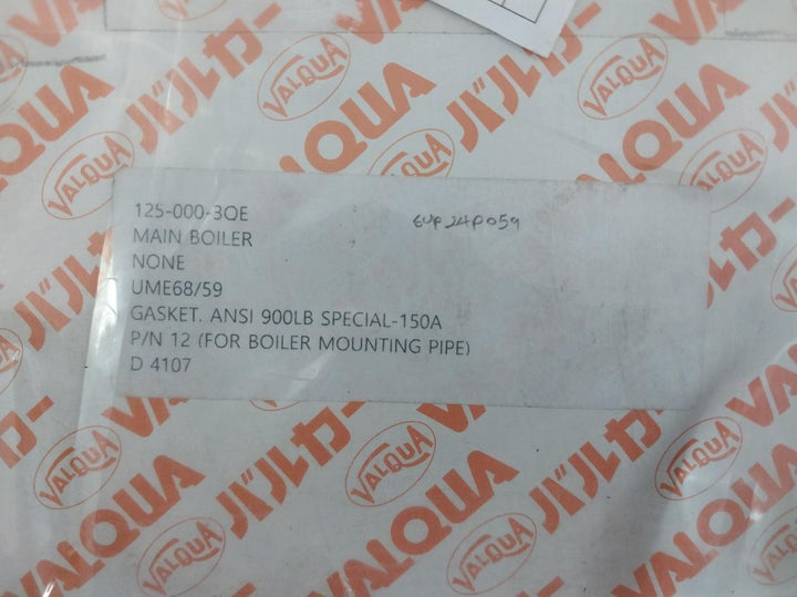 Valqua 8596Vl Clean Tight Gasket For Boiler Mounting Pipe