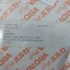 Valqua 8596Vl Clean Tight Gasket For Boiler Mounting Pipe
