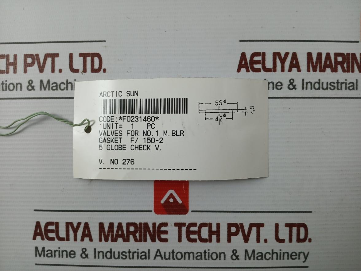 Valqua F0231460 Gasket/Green Tight 300-25A Af03-0035