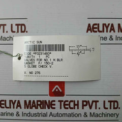 Valqua F0231460 Gasket/Green Tight 300-25A Af03-0035