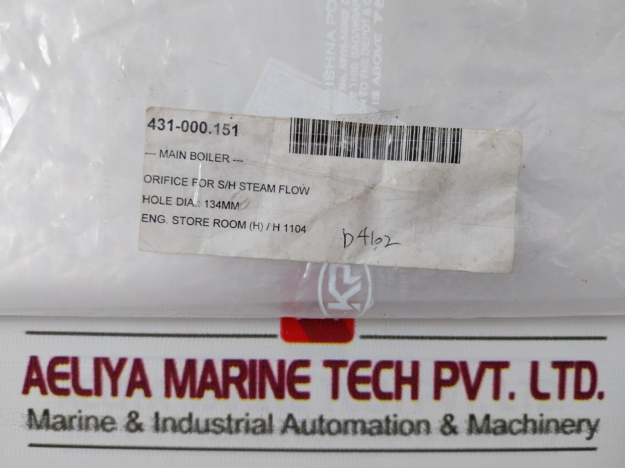 Valqua Sus304 Spiral Wound Gasket 134Mm 431-000.151