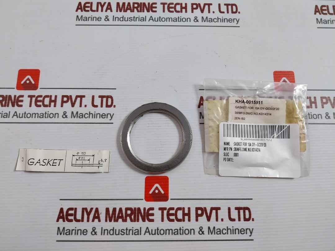 Valqua V#6590M Spiral Wound Gasket Kha-0015911